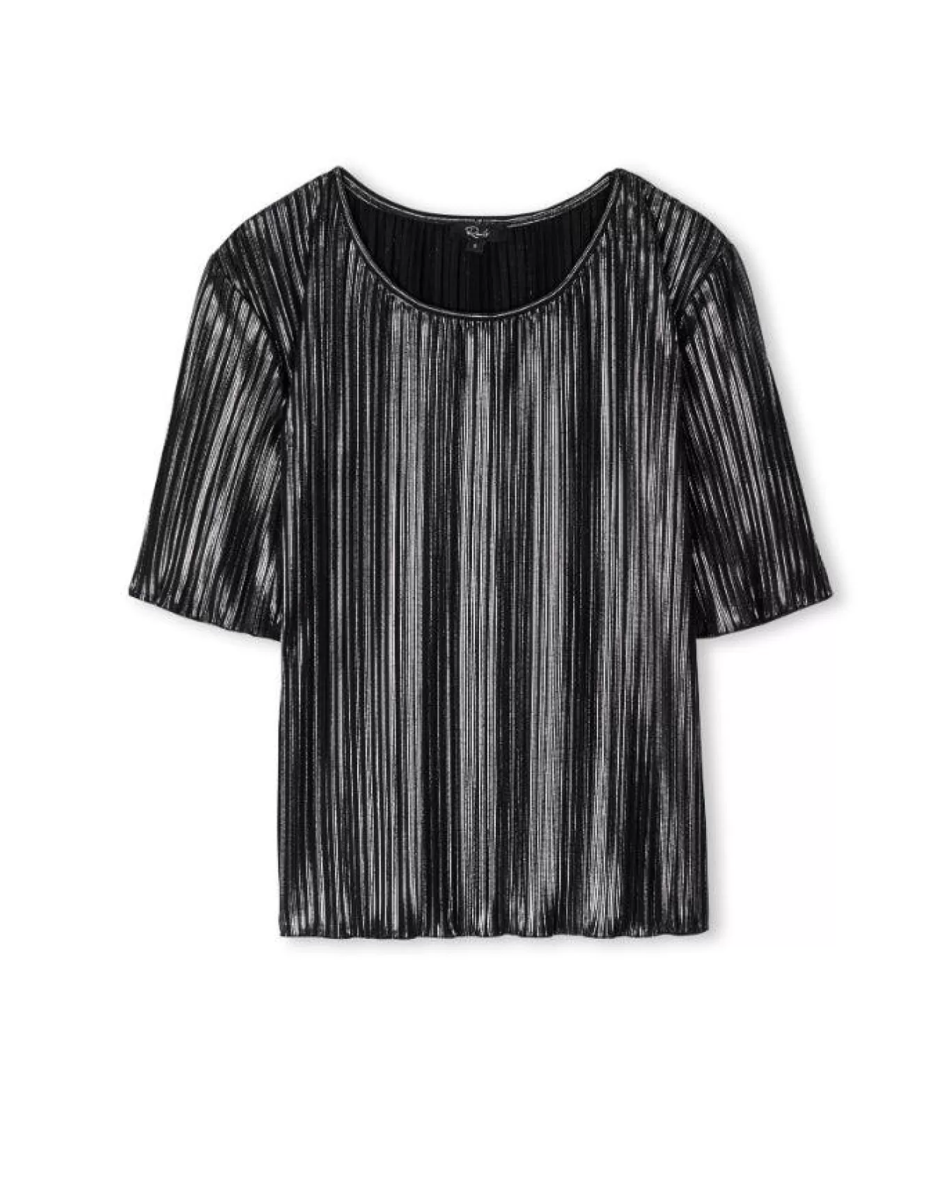 Goldie Metallic Plisse Top<Rails Best