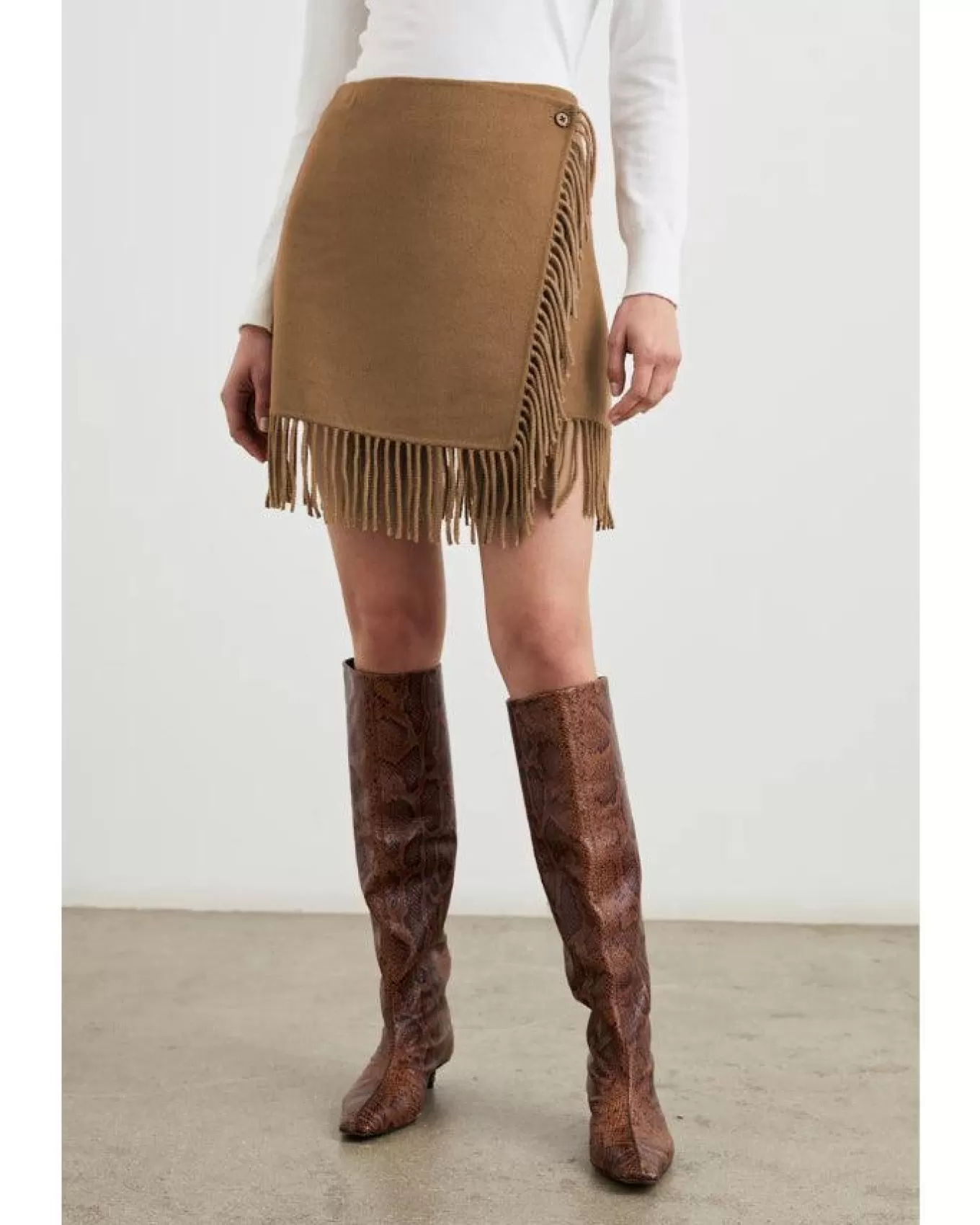 Vista Fringe Mini Skirt<Rails Fashion