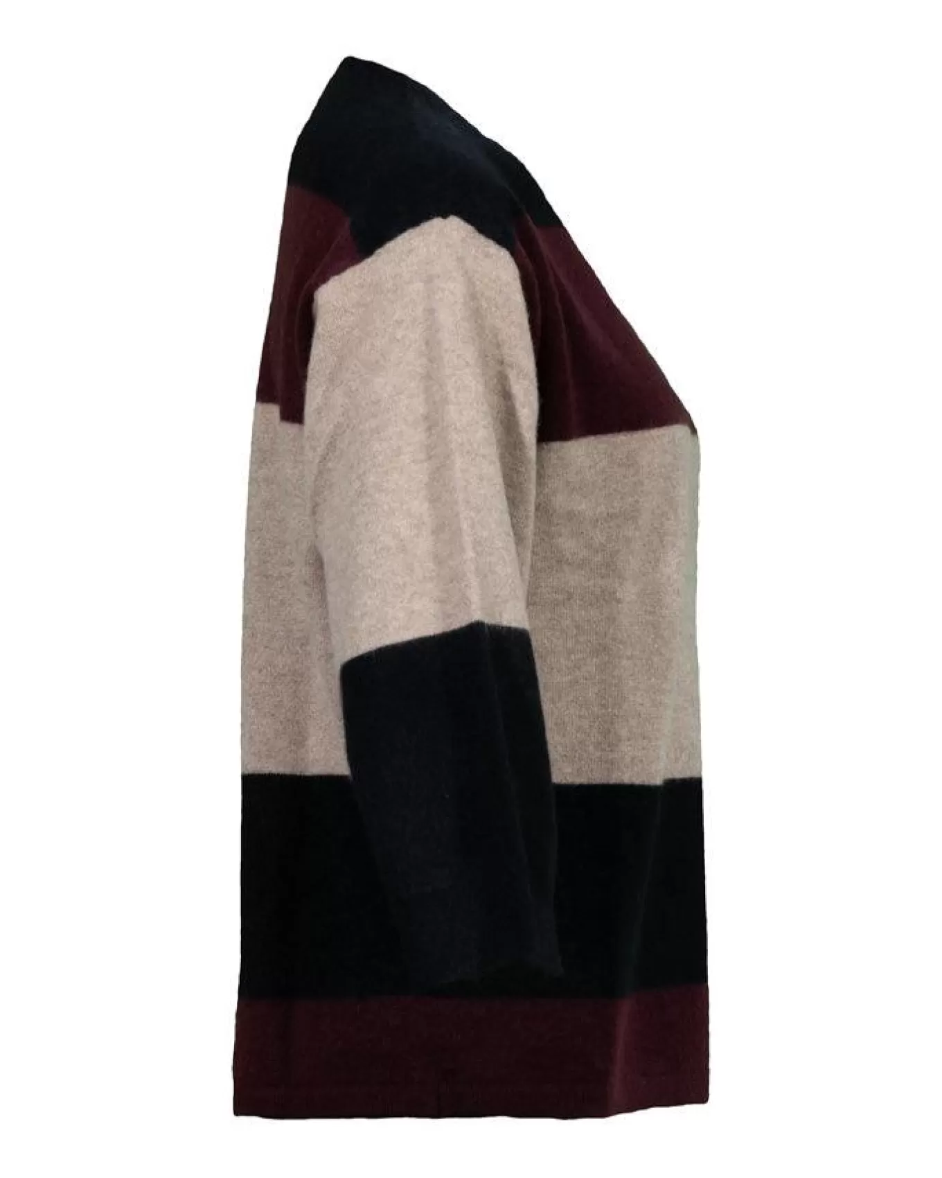 Color Block Cashmere Sweater<Repeat Best