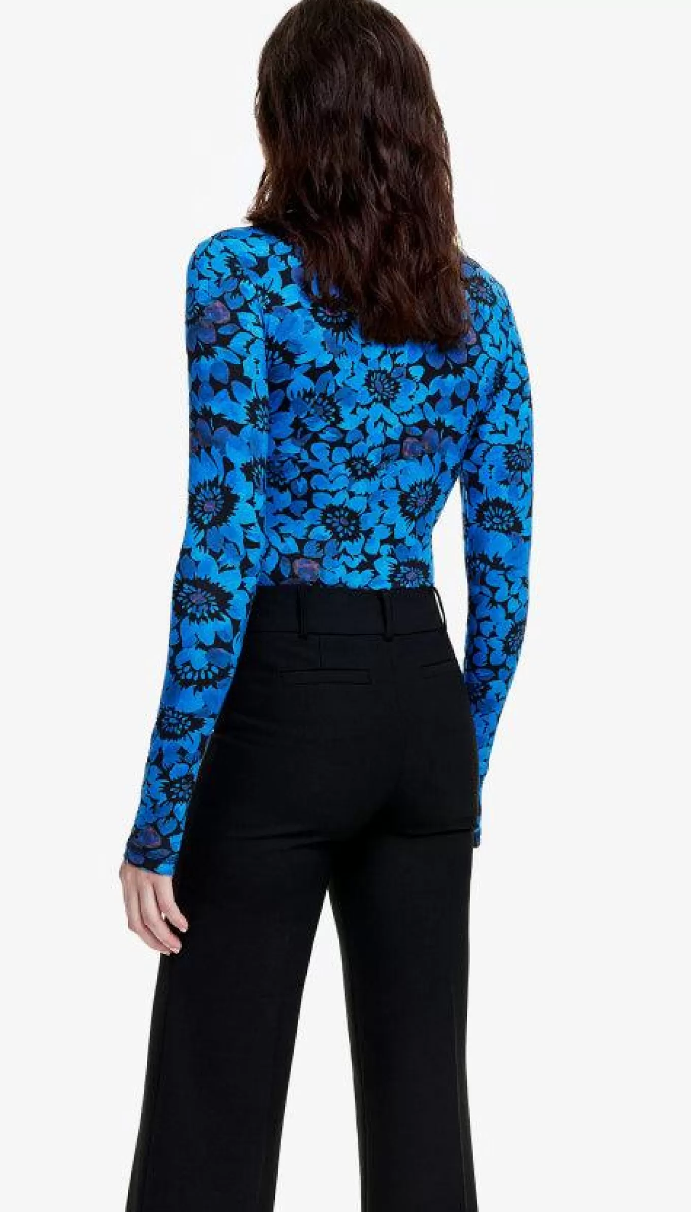 Lapis Floral Turtleneck<Smythe Cheap