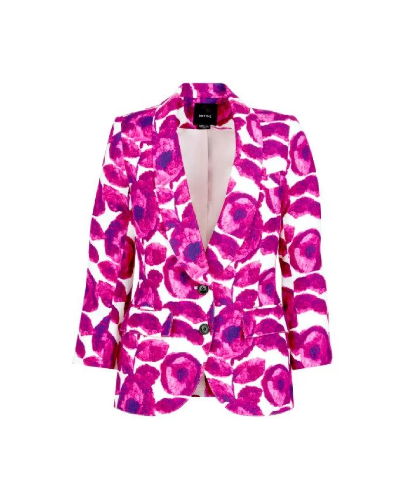 Shawl Collar Floral Blazer<Smythe Hot