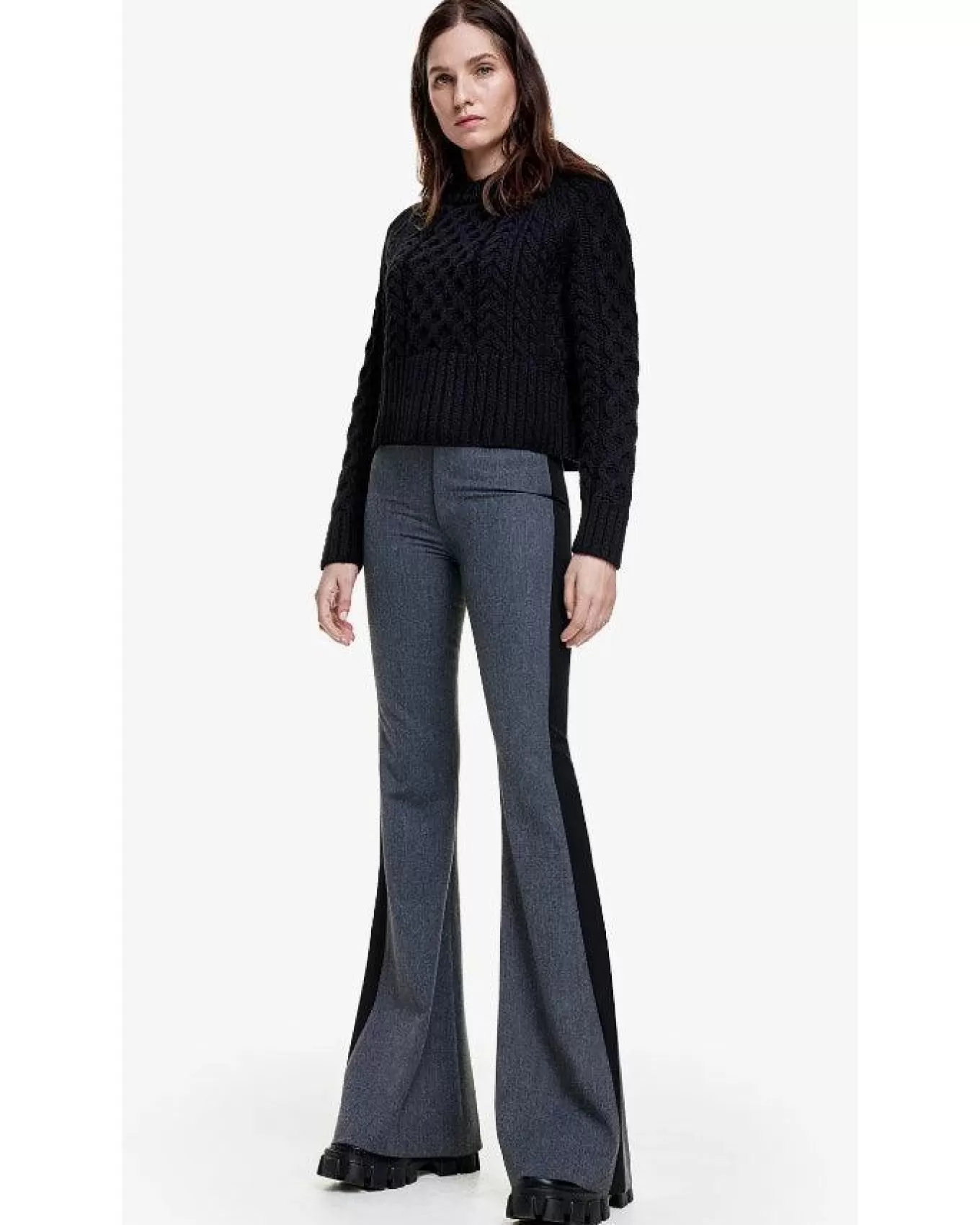 Tux Stripe Bootcut Pant<Smythe Shop