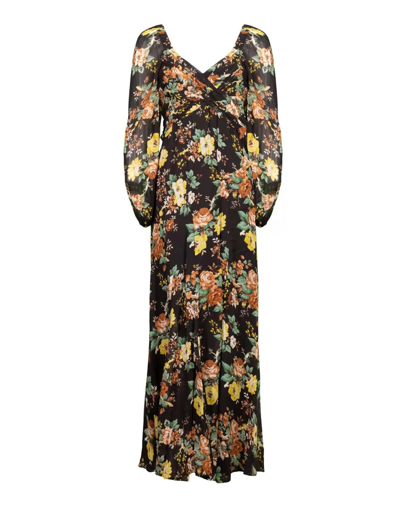 Avani Floral Long Dress<Veronica Beard Best Sale