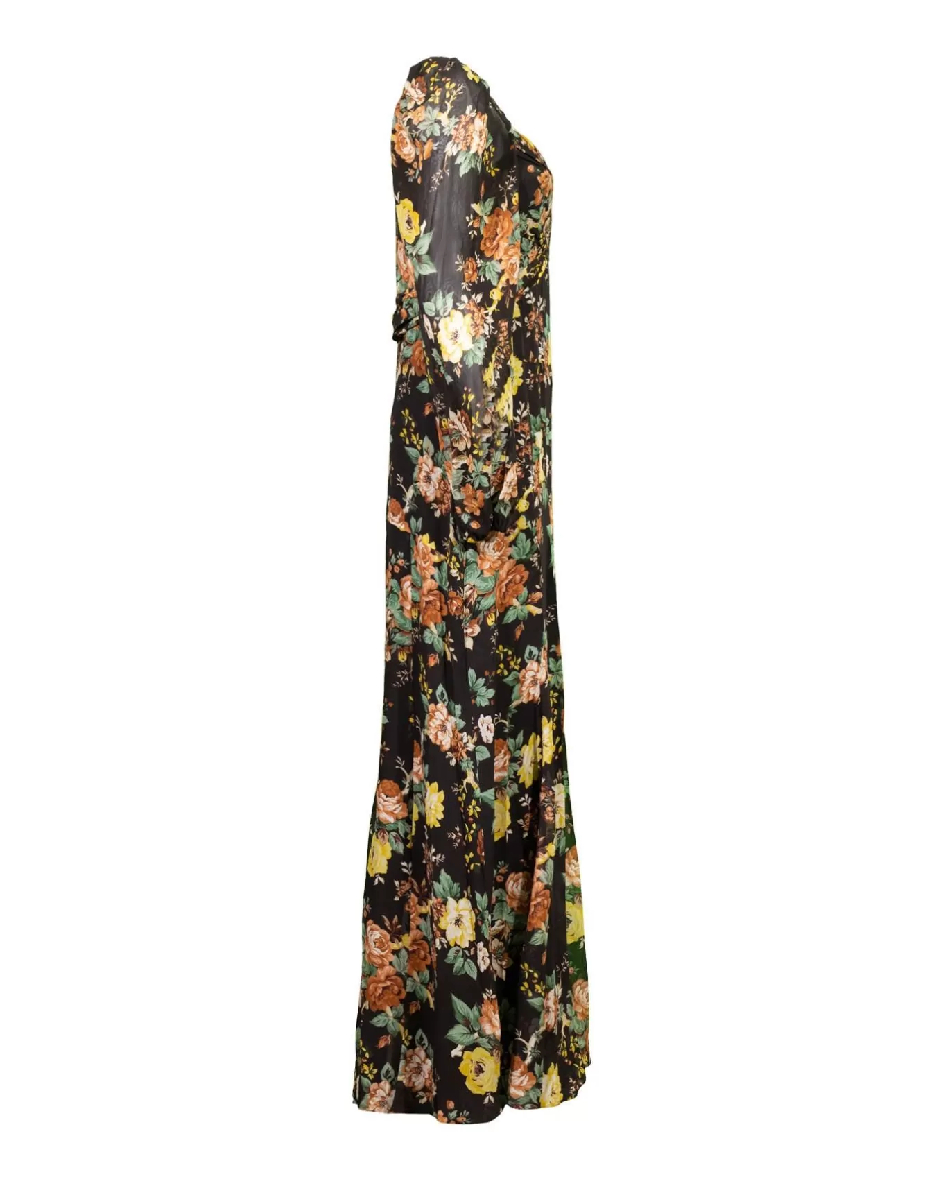 Avani Floral Long Dress<Veronica Beard Best Sale