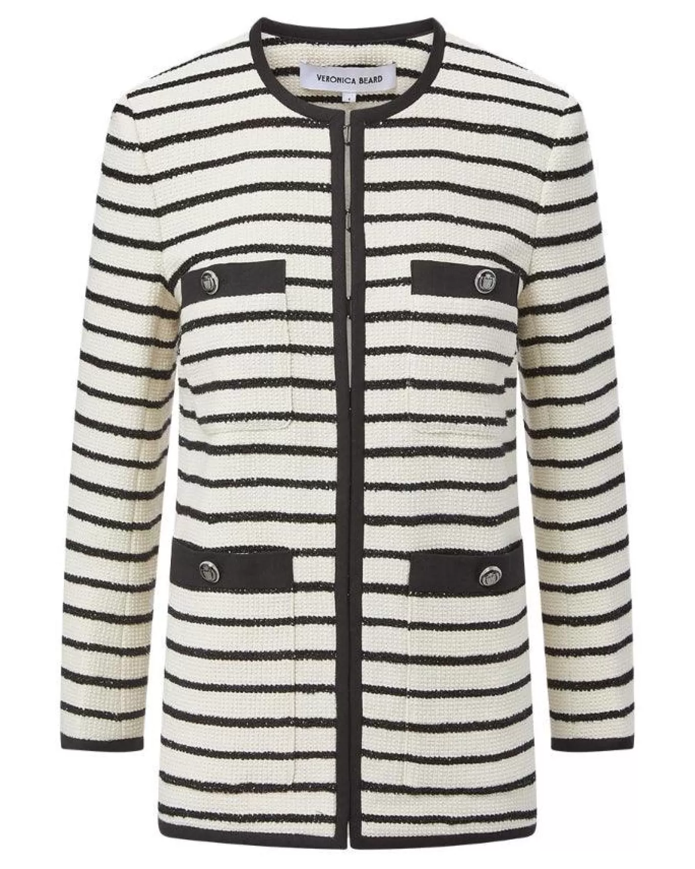 Foster Striped Dickey Jacket<Veronica Beard Fashion