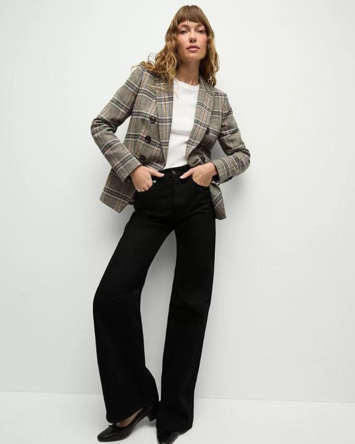 Miller Multicolor Plaid Dickey Jacket<Veronica Beard Best Sale