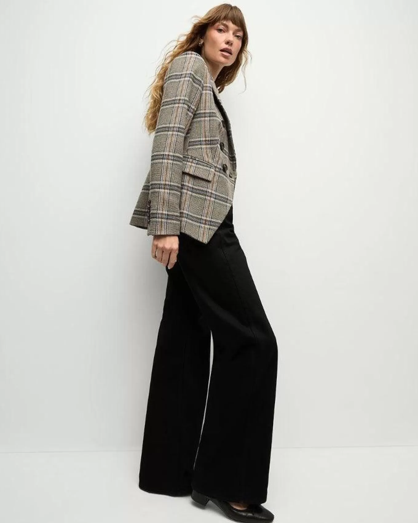 Miller Multicolor Plaid Dickey Jacket<Veronica Beard Best Sale