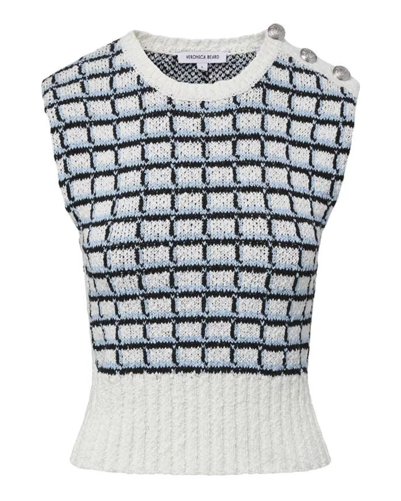 Nazife Cotton Sweater Tank<Veronica Beard Outlet