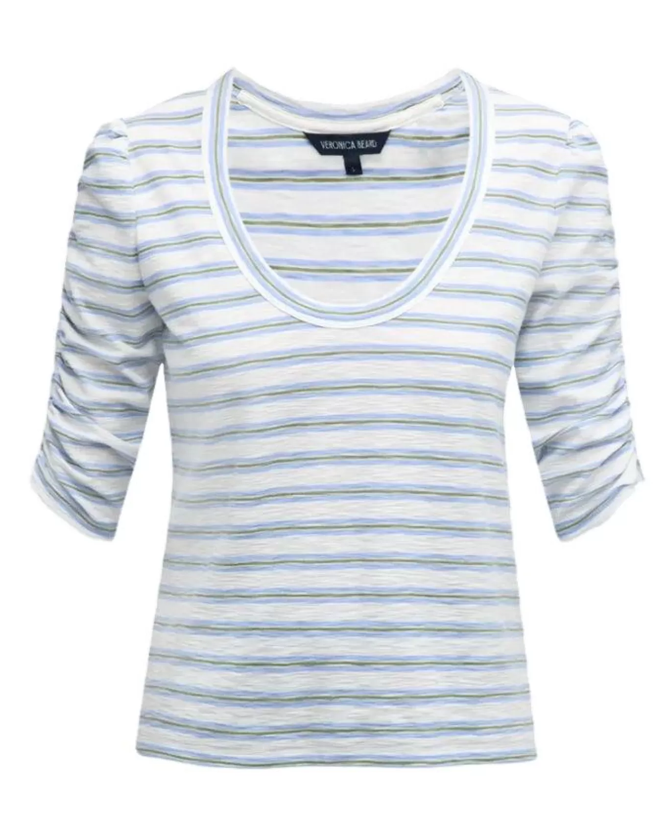 Netto Contrast Stripe Tee<Veronica Beard Discount